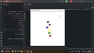 Part 4 Turtle Race Creating Geometric Art with Python Turtle Graphics Python GUI Tutorial