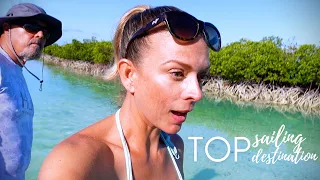 Top SAILING DESTINATION Yet! Bahamas Snorkeling, White Sand Beaches & SHARKS | Harbors Unknown Ep 31