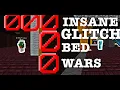 INSANE GLITCH IN BEDWARS MAP Minecraft Hypixel Bedwars Glitch Hiding Spot