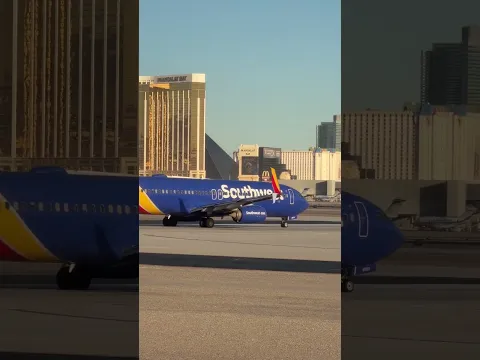 Southwest 737 Takeoff | Las Vegas #Shorts