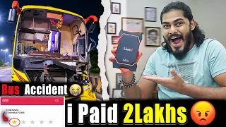 😡Bus Accident! Chennai to Coimbatore | 😱 I Paid ₹2 Lakhs! | TTF