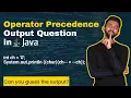 Questions of Operator Precedence in Java - Part 2 Java Tutorial for Beginners
