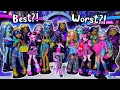 Who s the BEST G3 Core Doll Ranking Monster High Core Dolls