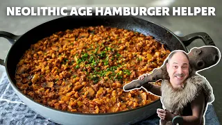 10,000 Year Old Hamburger Helper | One-Pan Farro Beef Skillet | Food Wishes