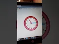 Using interactive clock