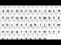 REQUEST Artistic Alphabet With Benguiat font