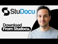 How to Download From Studocu Exams PDFs Books Files and Practice Exercises 2026 Full Guide