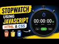 JavaScript Stopwatch Tutorial Create a Working Stopwatch from Scratch