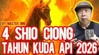 4 SHIO CIONG di Tahun KUDA API 2026 - RAMALAN TAROT SHIO YANG BERTENTANGAN DI TAHUN 2026