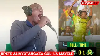 CHEKI UPETE ALIVYOTANGAZA BAO LA MAYELE SINGIDA 0 1 YANGA UDAMBWI UDAMBWI WOTE NDANI  CHEKI UPETE ALIVYOTANGAZA BAO LA MAYELE SINGIDA 0 1 YANGA UDAMBWI UDAMBWI WOTE NDANI