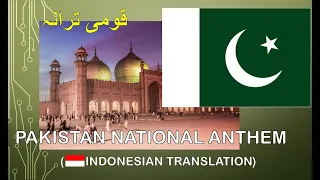 Lagu Kebangsaan PAKISTAN- Terjemah Indonesia