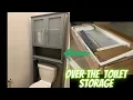 Over the toilet Storage Quick unboxing and set up