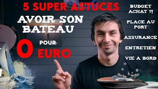 TUTOS BATEAU :MEGA ASTUCES Un bateau pour 0€ ?!!! on vous DIT TOUT ou presque…