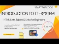 HTML Links Tables in 10 Minutes 10 Important HTML Tags Unit 3 Notes BCA Diploma