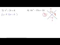 ALGEBRA QUIZ REVIEW - Factoring Polynomials