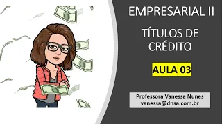 ATOS JURÍDICOS CAMBIAIS  - TÍTULOS DE CRÉDITO