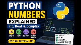 Learn Python Numbers Integer Float Complex