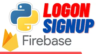 Python Firebase Authentication SIGNUP AND LOGIN