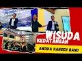 DETIK DETIK KEDATANGAN ANDIKA MAHESA KANGEN BAND | WISUDA UT LAMPUNG TAHAP 2/2022