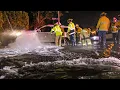 LAFD Light Force 27 Engine 41 Wanted Vehicle vs Fire Hydrant Melrose