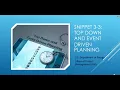 EVMS Training Snippet 3-3 Top Down Event Driven Integrated Master Plan