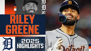 Riley Greene crushed 36 home runs for the Tigers in 2025 Season highlights