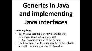 Implementing the Java Map Interface in our Binary Search Tree class