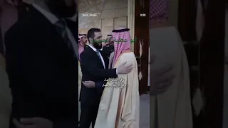 أحمد ومحمد ياجوز رماحي سمو الأمير محمد بن سلمان وأخيه والرئيس أحمد الشرع السعودية سوريا القسيم 