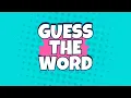 Jumbled Word Quiz Game Can You Unscramble These Words