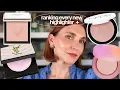 RANKING EVERY NEW HIGHLIGHTER NARS Prada Benefit YSL with swatches and detailed reviews