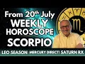 Scorpio Weekly Horoscope Career Momentum Builds From 20th July
