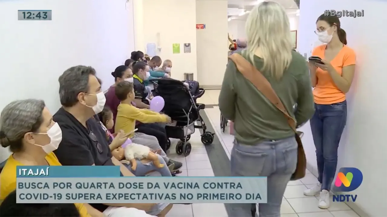 Busca por quarta dose da vacina contra Covid-19 supera expectativas no primeiro dia