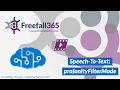 Azure Speech-To-Text profanityFilterMode