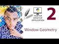 Tkinter 2 - Window Geometry