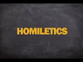 Homiletics Seminar in 7 Minutes