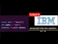 Javascript output based Interview question - Part 140