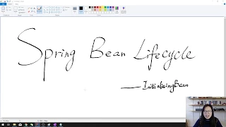 Spring Bean Lifecycle Creation - InitializingBean Interface