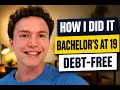 How I Graduated College at 19 With ZERO Student Debt My WGU Strategy