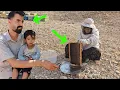 Download Lagu Razieh goes to the mountains to get natural honey for Ali and his children🍯🌲🏔