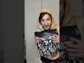 Trying on the viral fairy dress