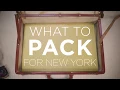 Packing Tips