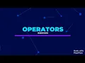 Part 8 Different types of Operators in Python Python Programming