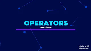 Part 8 Different types of Operators in Python Python Programming