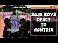 Download Lagu (🇺🇲🇧🇷🇮🇩) Kpop Demon Hunters React To Huntrix | Ft. Saja Boys | 2x Speed | Part 3/? | Gacha | Meme