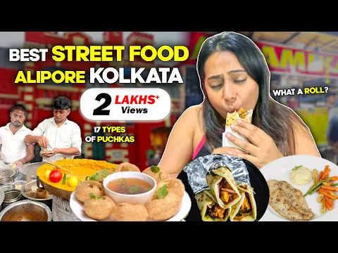 Download MP3 Best STREET FOOD in ALIPORE, Kolkata | Bullet Puchka, JAIL Coffee House \u0026 more!