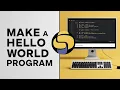 Python Project 1 Hello World User Input Form Beginner Friendly