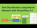 Text Classification using Neural Network with TensorFlow 2 1 in Python