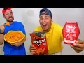 World s HOTTEST Chip PRANK Carolina Reaper Chip Inside DORITO S Bag One Chip Challenge