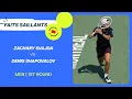 ZACHARY SVAJDA VS DENIS SHAPOVALOV OMNIUM BANQUE NATIONALE MONTREAL