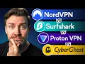 Best VPN comparison 2026 NordVPN vs Surfshark vs Proton VPN vs CyberGhost